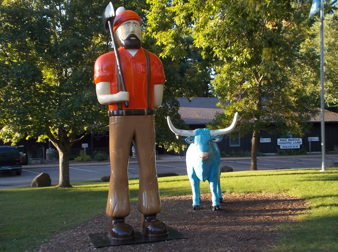 欧克雷尔旅游景点-Wisconsin Logging Museum:Home of the Paul Bunyan Logging Camp