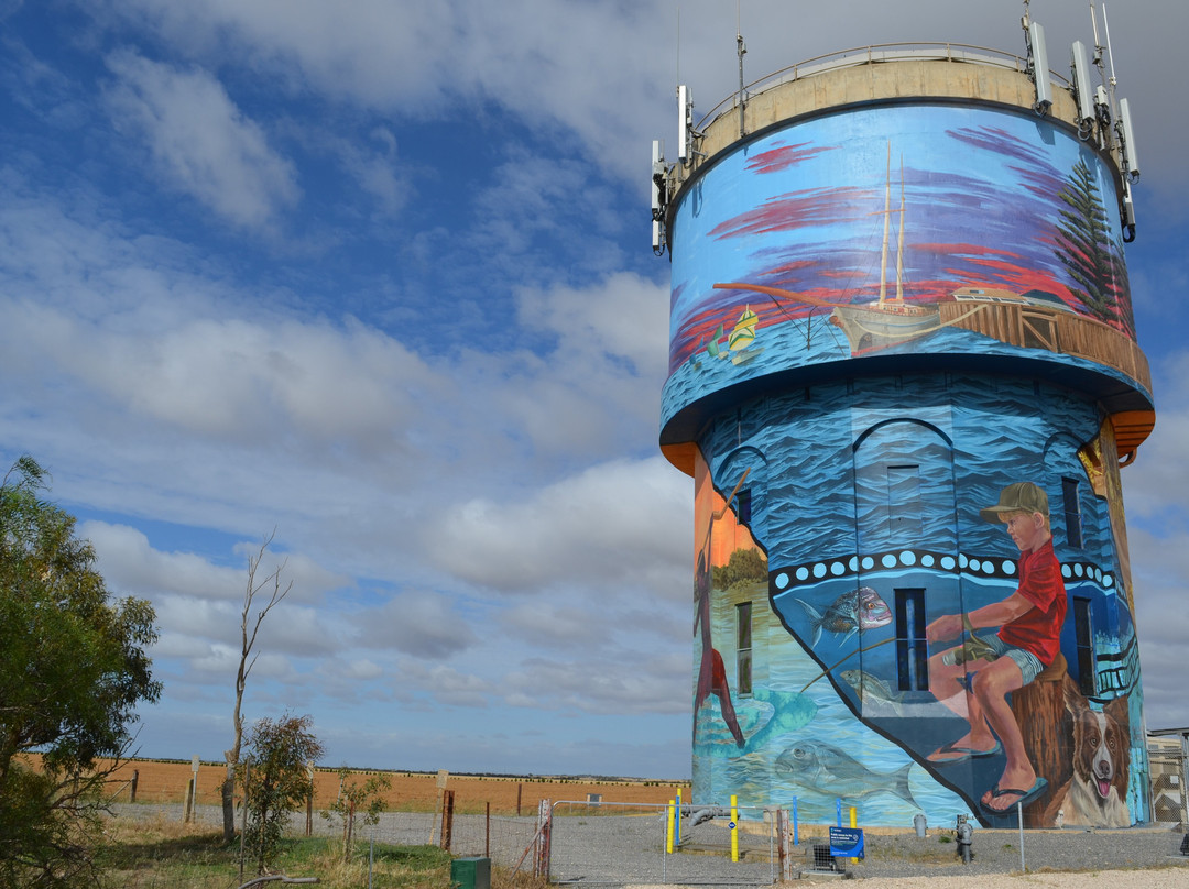 Port Vincent Water Tower Mural景点图片
