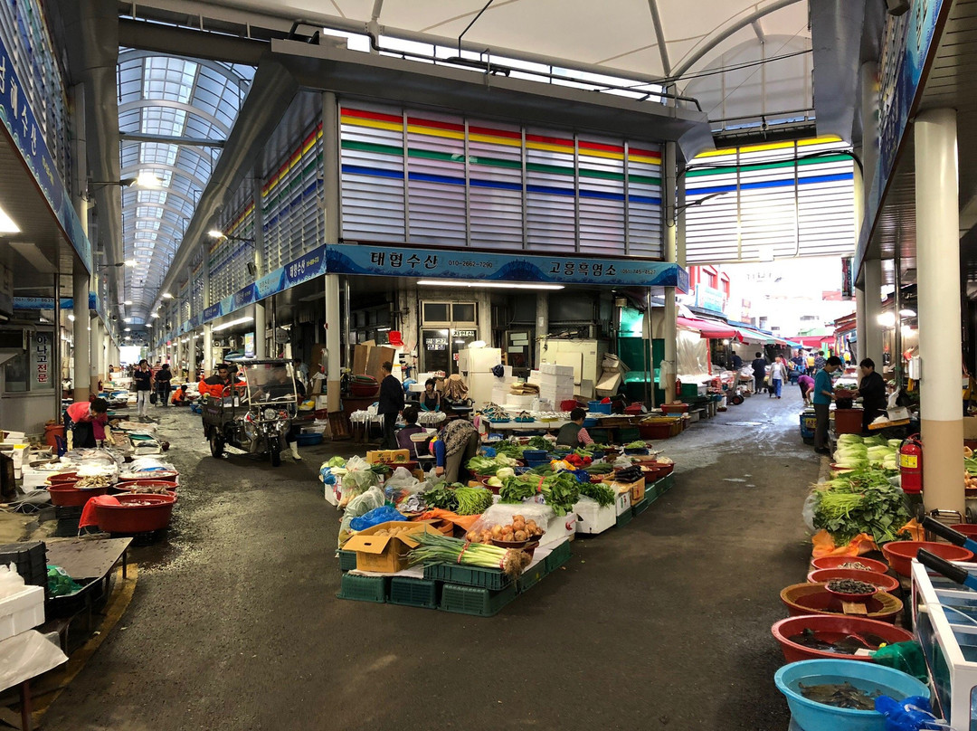 Yeokjeon Market-顺天市必去景点