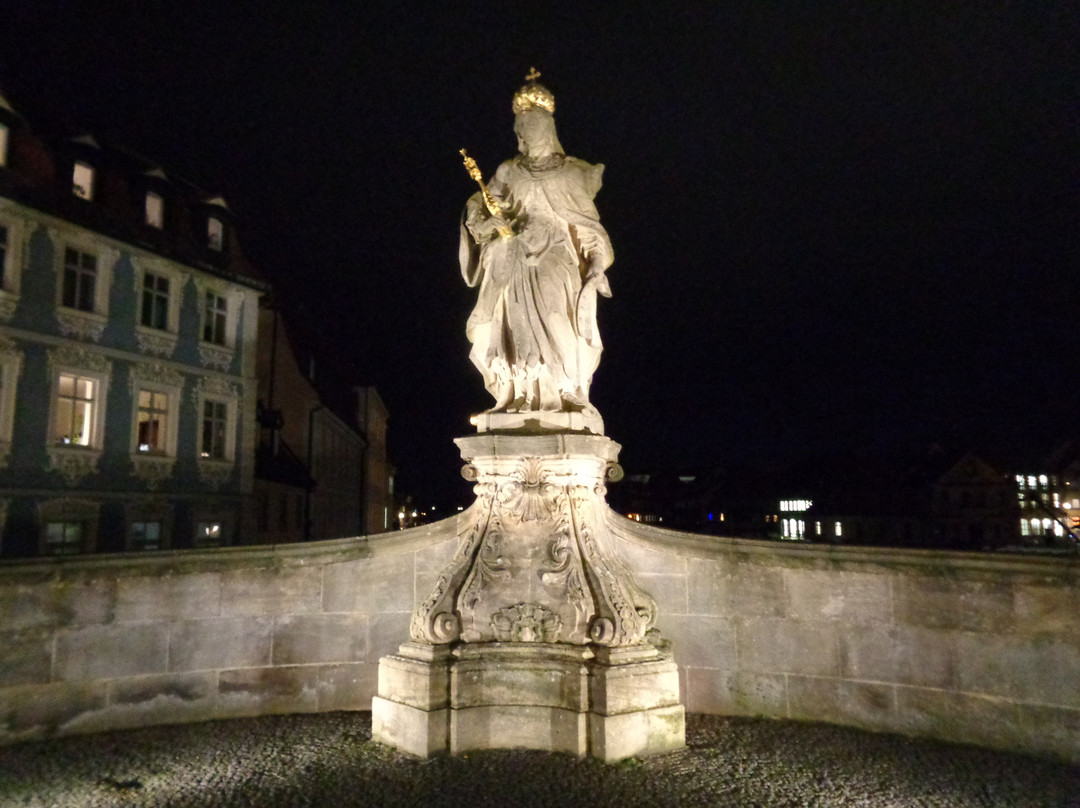st.Johannes Nepomuk Figur-班贝格城必去景点