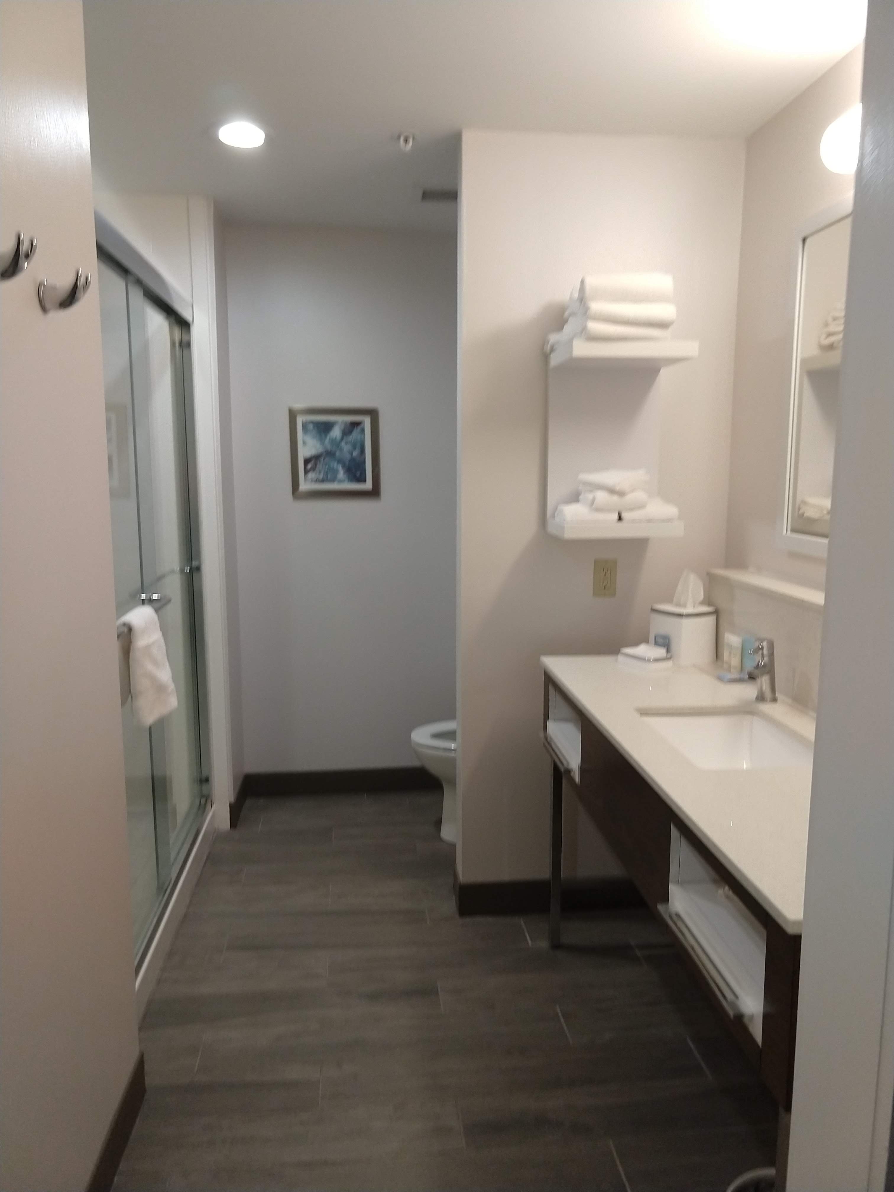 Hampton Inn Newport-浴室