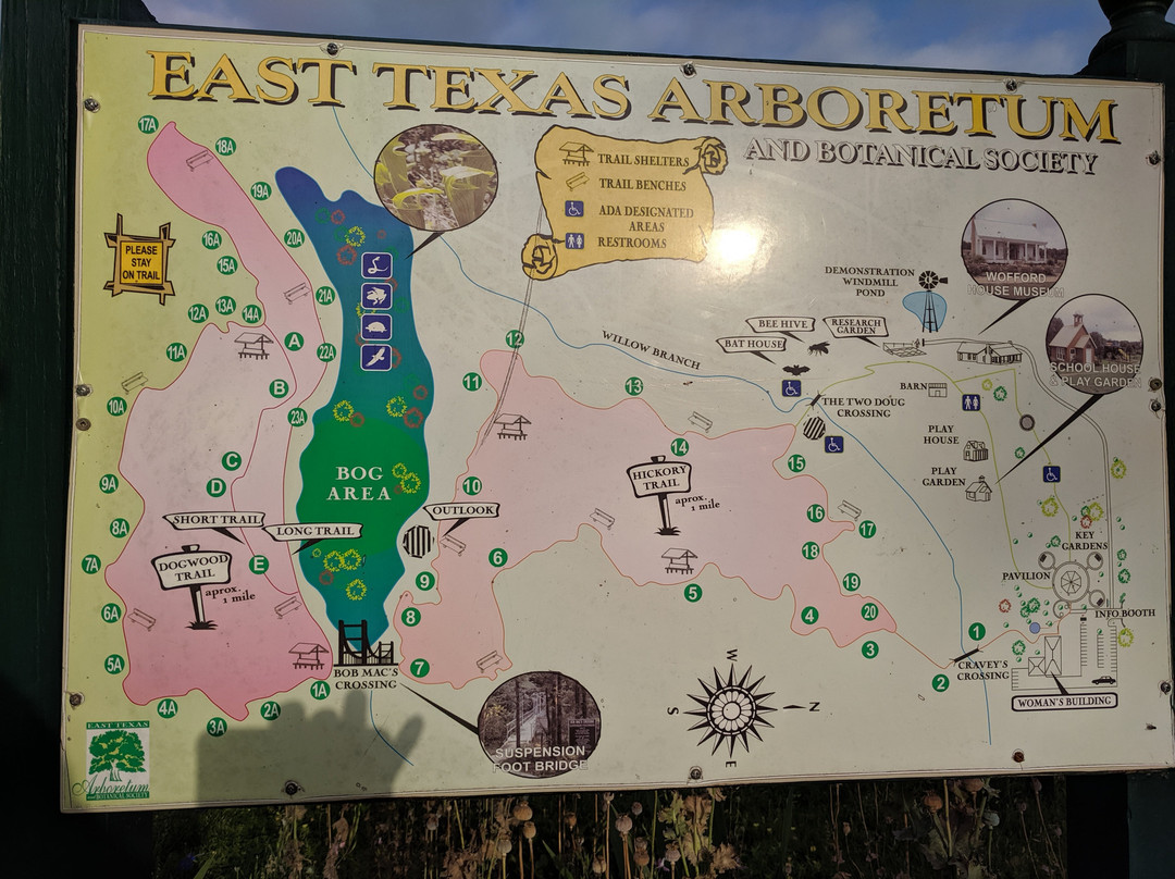 East Texas Arboretum-Athens必去景点