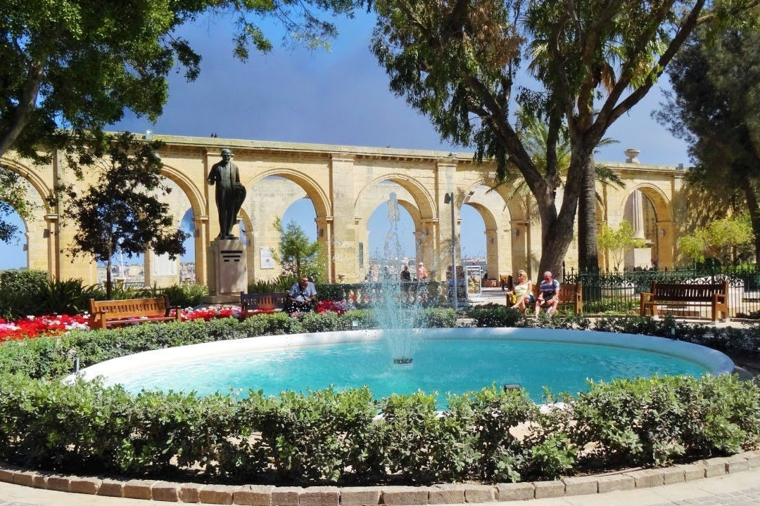 瓦莱塔旅游景点-上巴拉卡花园