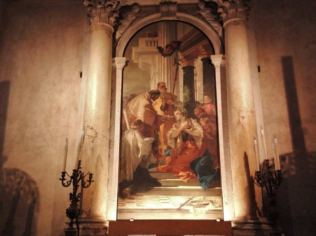 La Comunione di Santa Lucia del Tiepolo-威尼斯必去景点