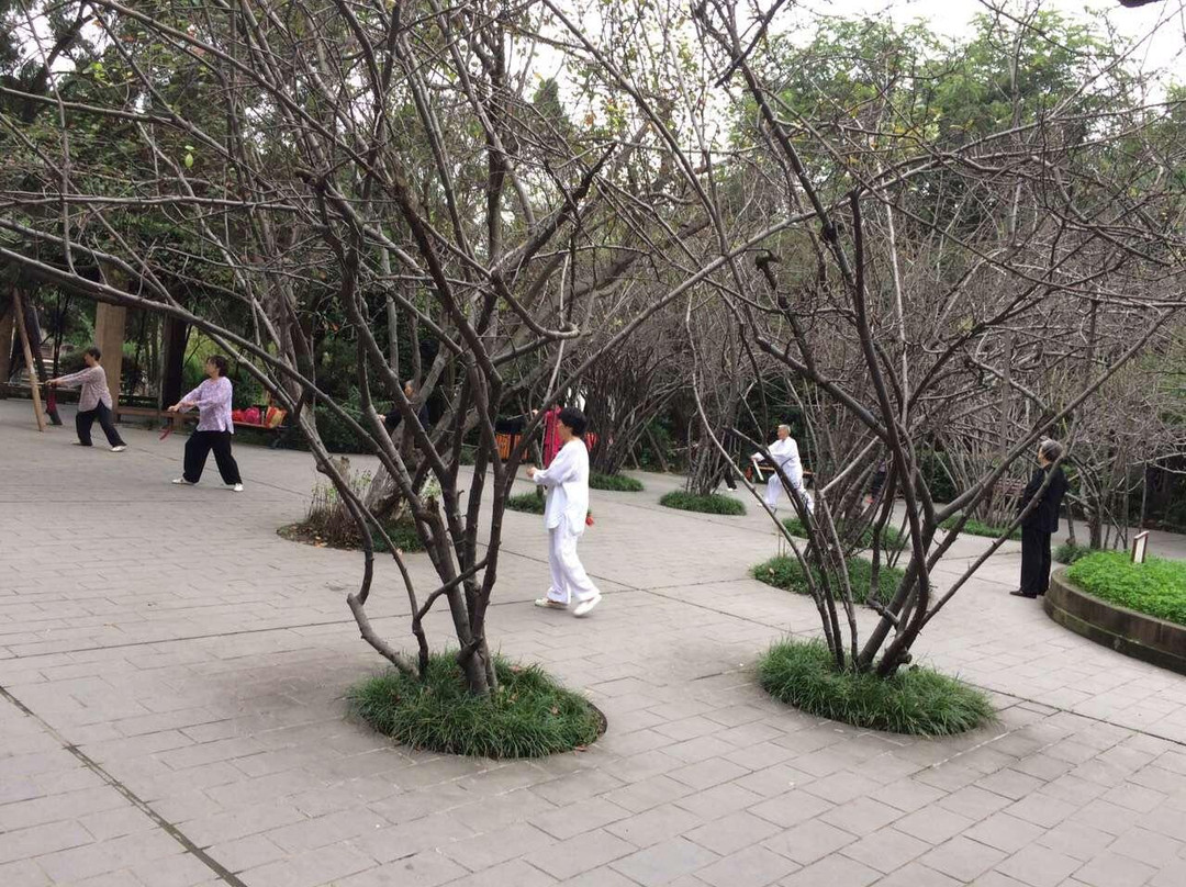 广汉房湖公园景点图片