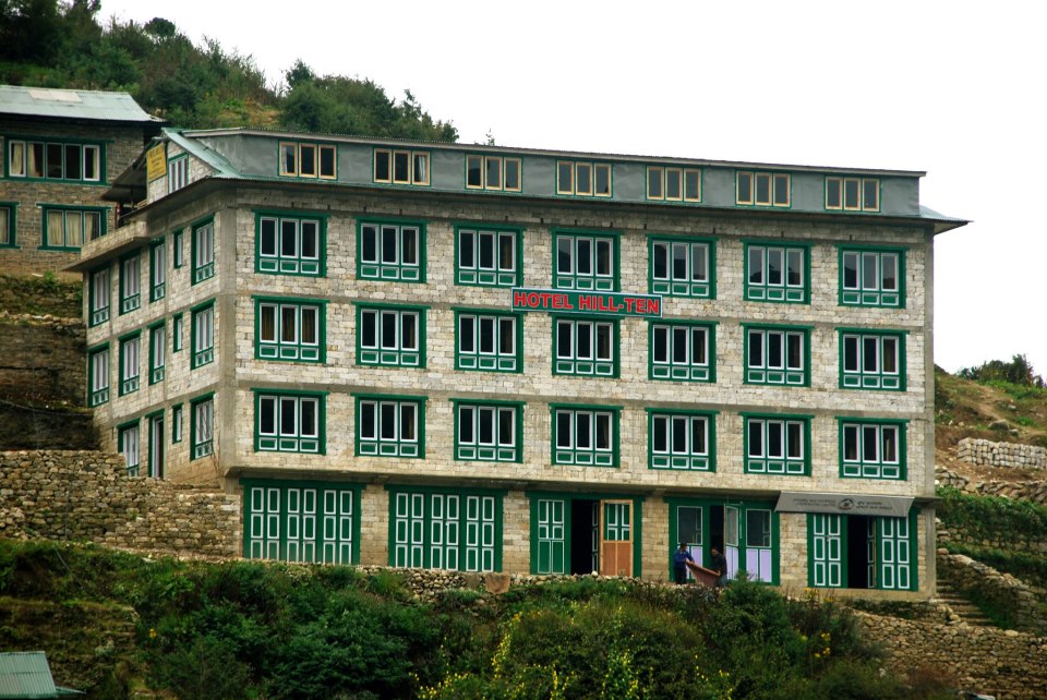 Hotel Hill-Ten Namche-浴室