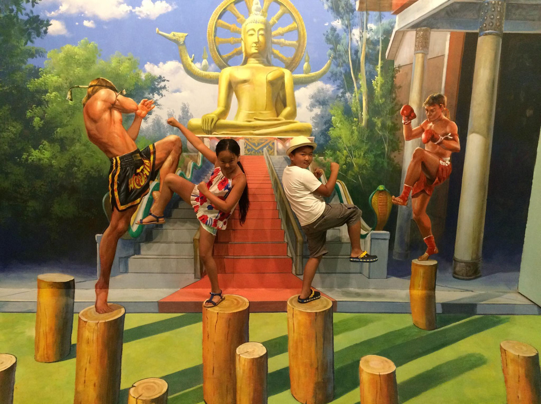 苏梅岛3D艺术馆-曾蒙海滩必去景点