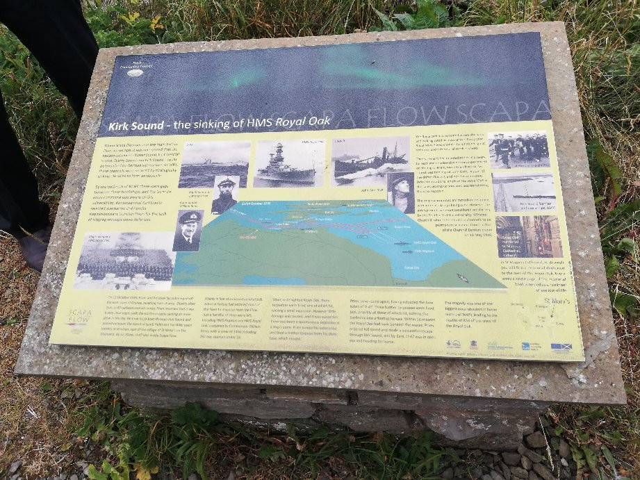 HMS Royal Oak Memorial-柯克沃尔必去景点