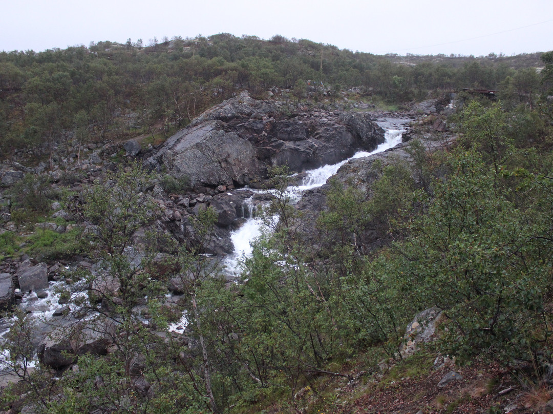 Waterfall On The Titovka River-Titovka必去景点