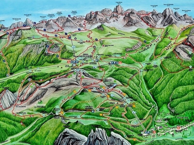Passo San Pellegrino景点图片