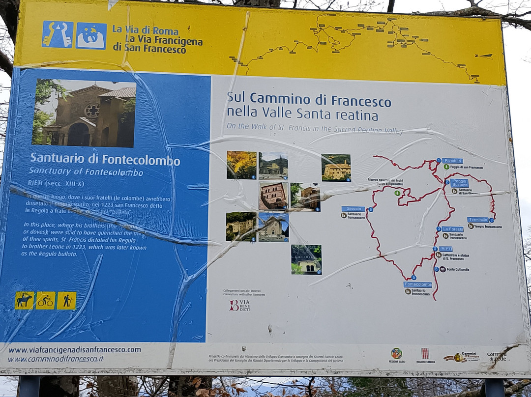 Santuario di Fonte Colombo景点图片
