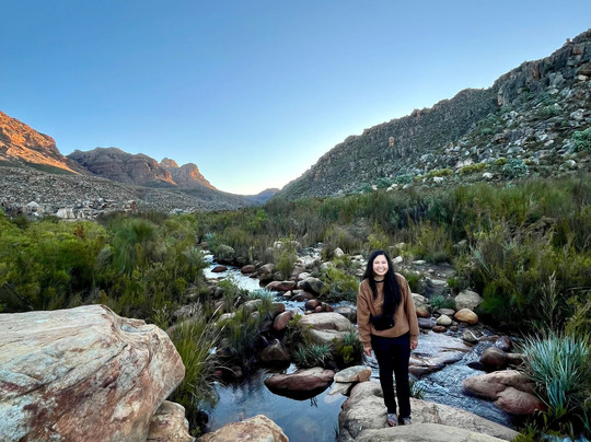 Climb Table Mountain-开普敦中心区必去景点