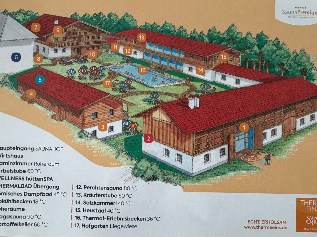 Saunahof Bad Füssing