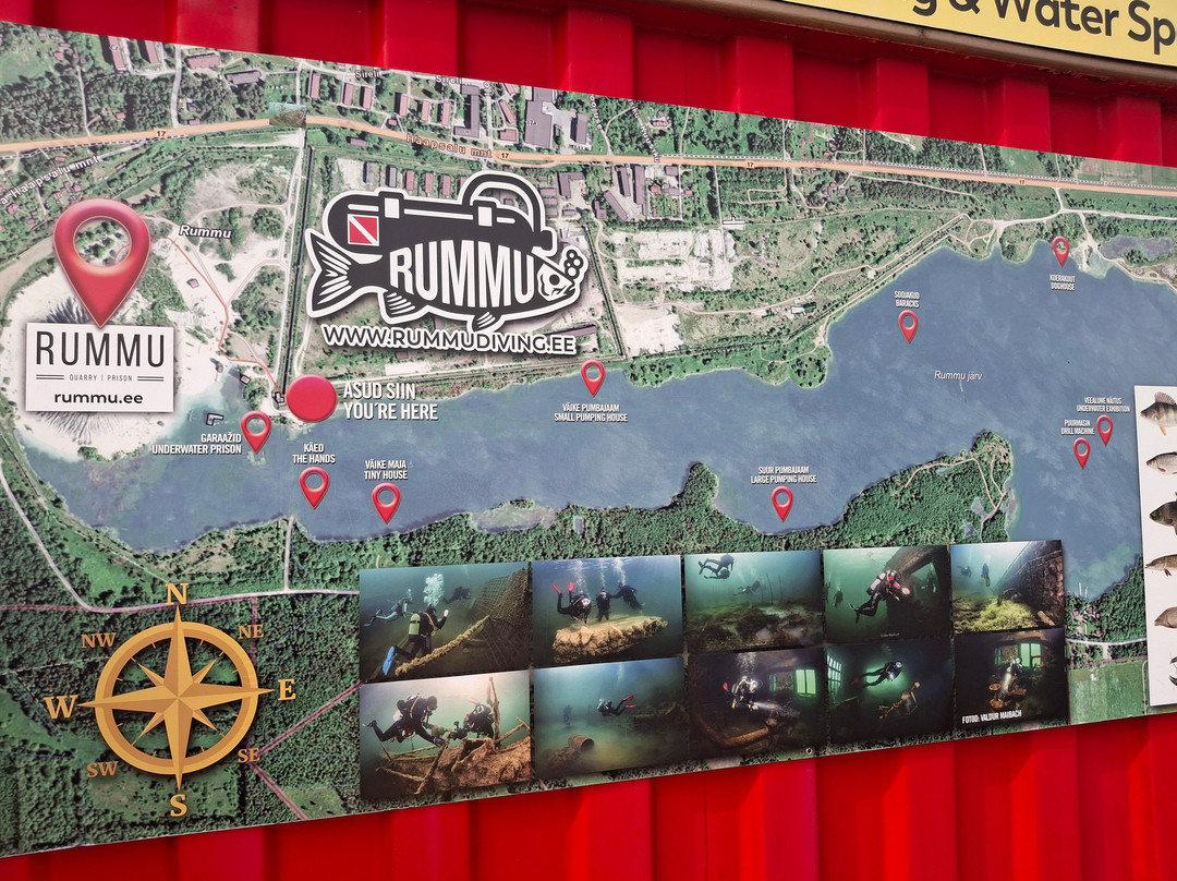 Rummu Diving-塔林必去景点