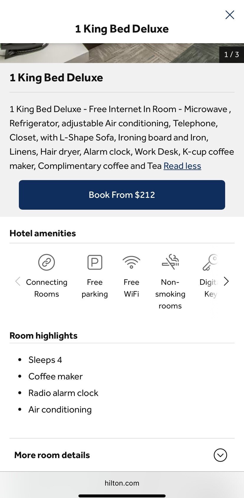Hilton Garden Inn Jackson/Clinton-客卧
