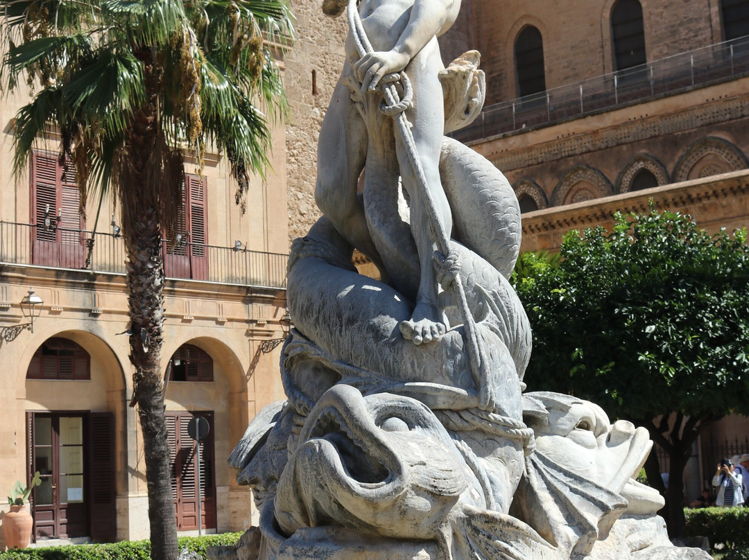 Fontana del Tritone-Monreale必去景点