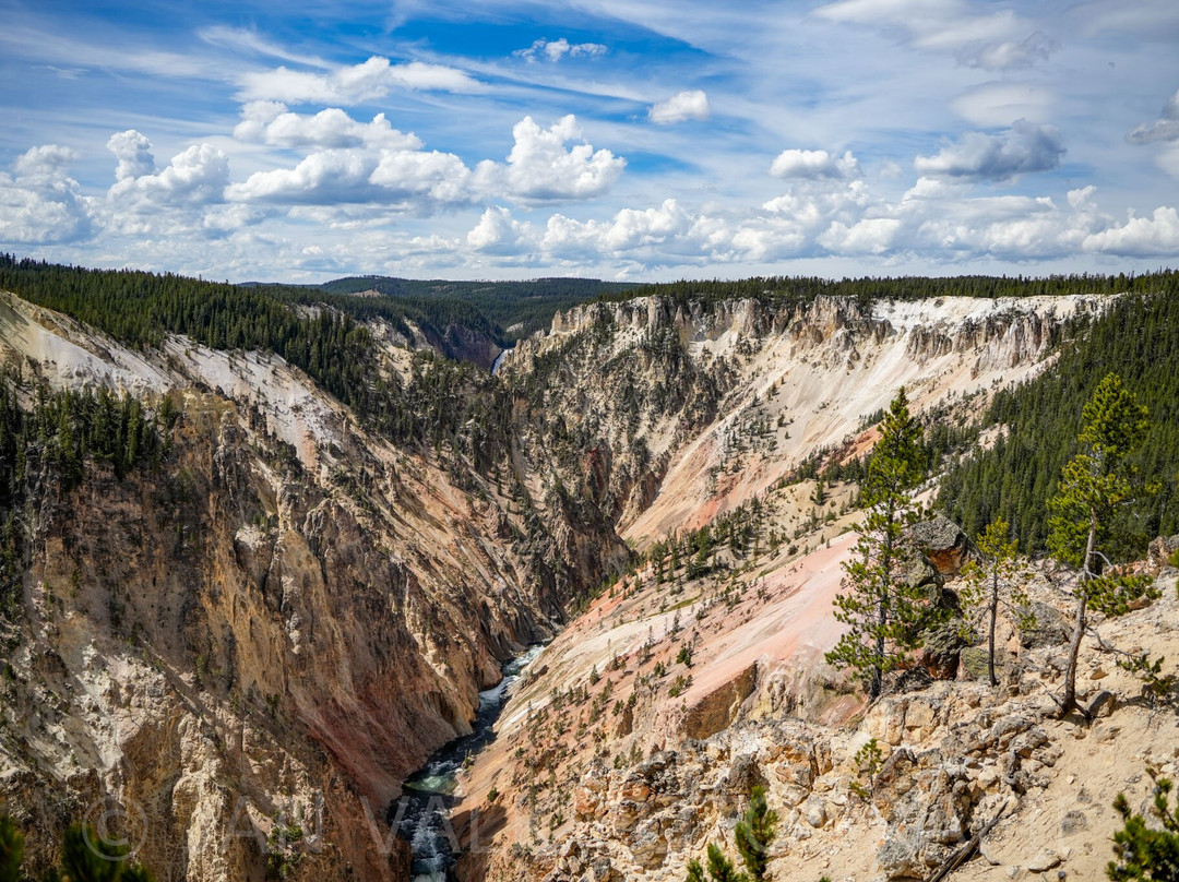 Tower Fall-黄石国家公园必去景点