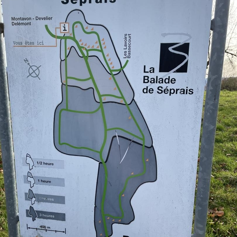 Balade de Séprais-Boecourt必去景点