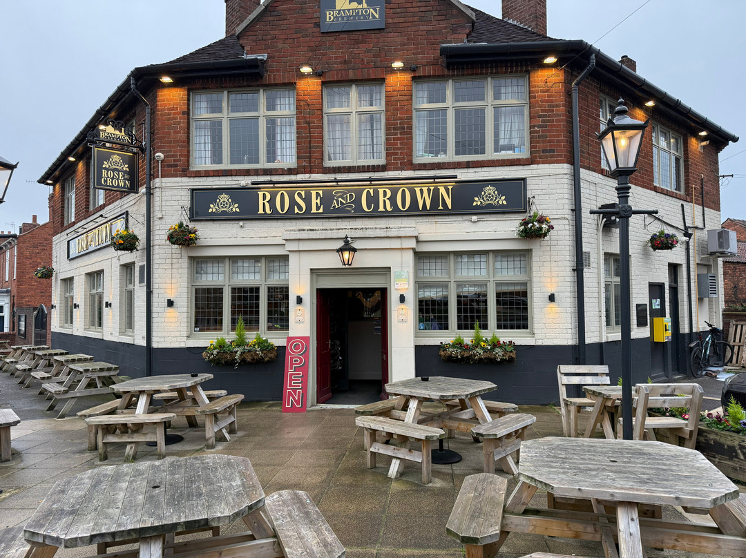The Rose and Crown Brampton-切斯特菲尔德必去景点