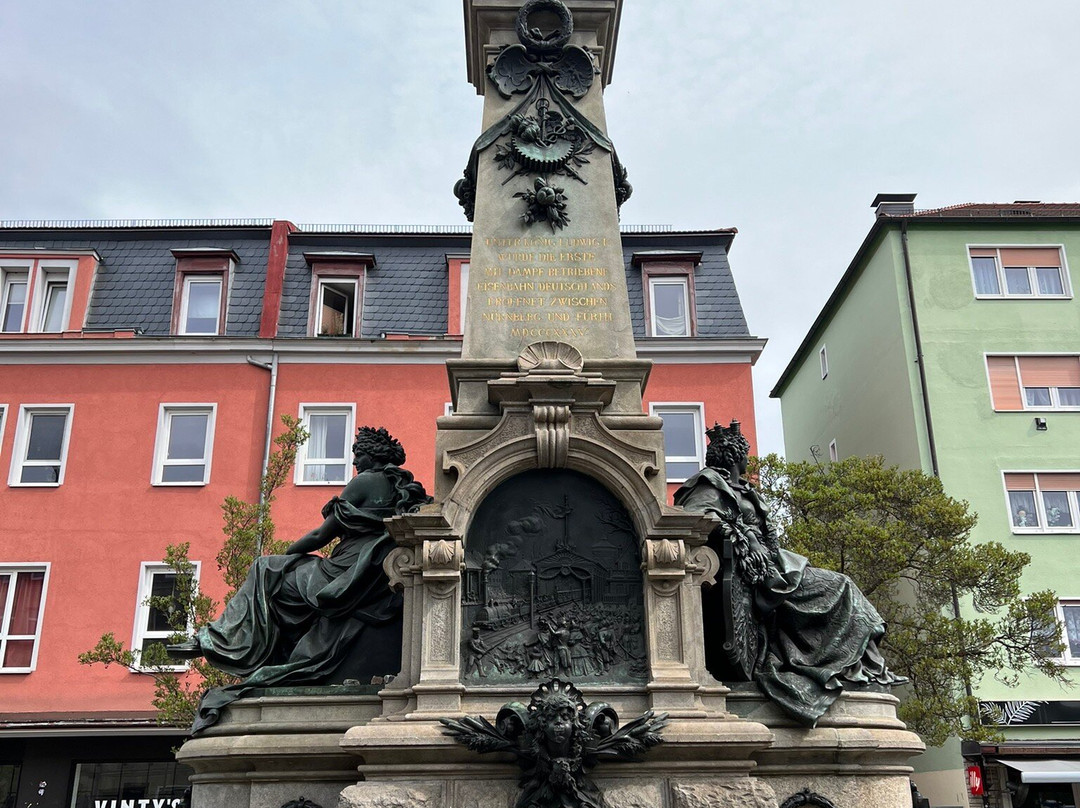 Ludwig-Eisenbahn-Denkmal-纽伦堡必去景点