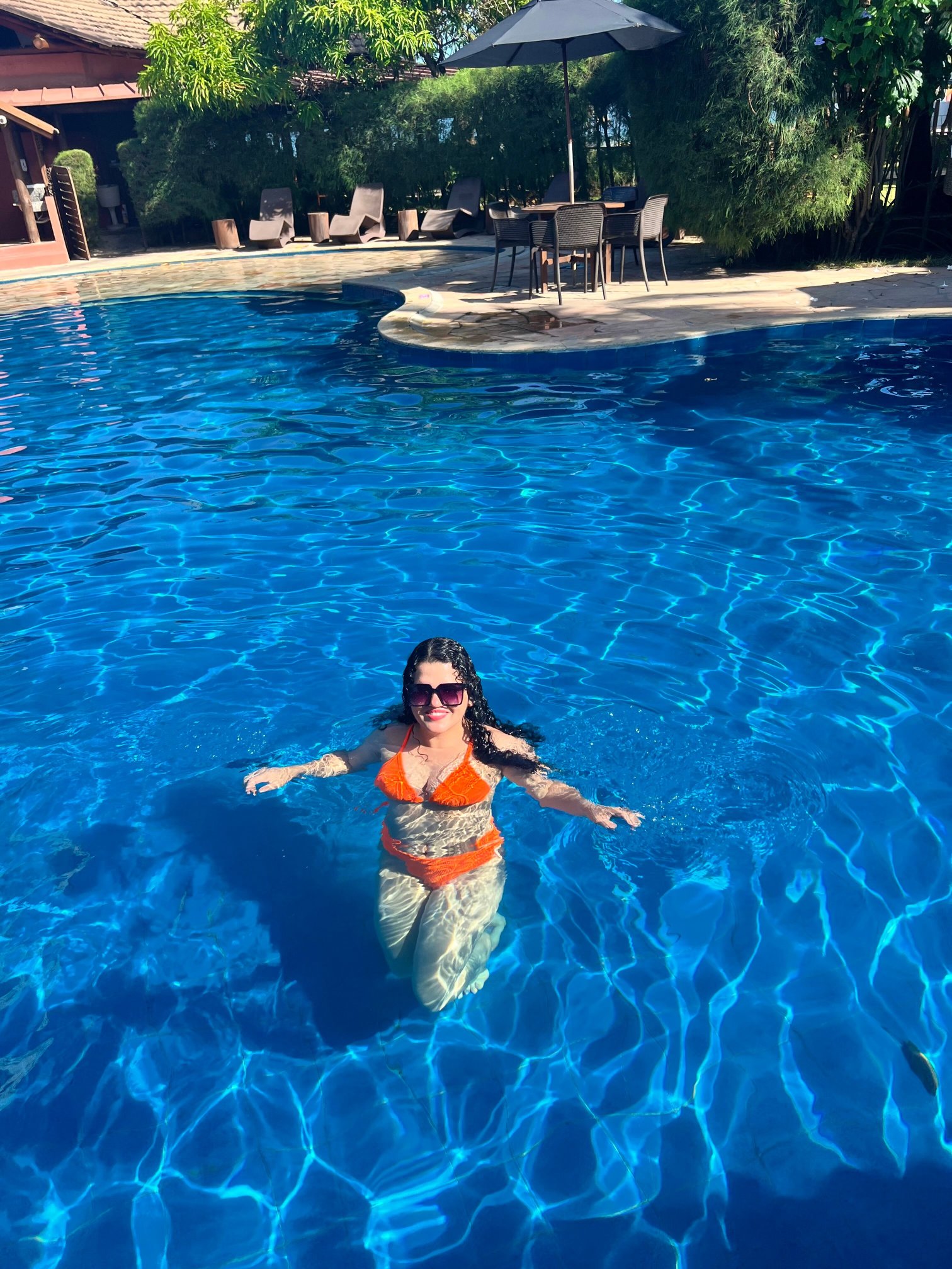 Aruanã Eco Praia Hotel-泳池