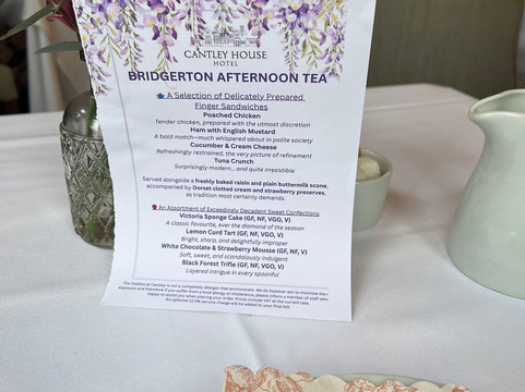 Afternoon Tea @ Cantley House Hotel