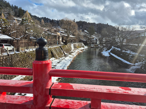 Nakabashi Bridge-高山市必去景点