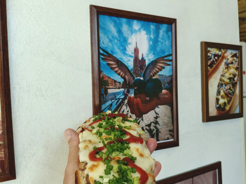 Krakus Zapiekanka | Polish Pizza