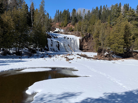 Gooseberry Falls State Park-Two Harbors必去景点