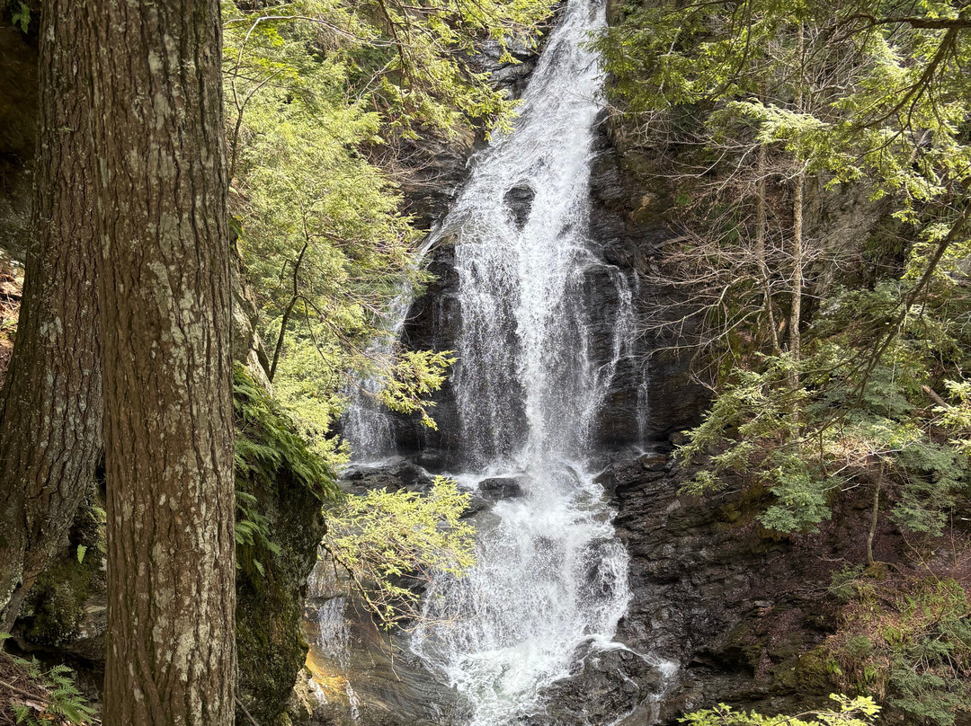 Moss Glen Falls-斯托必去景点