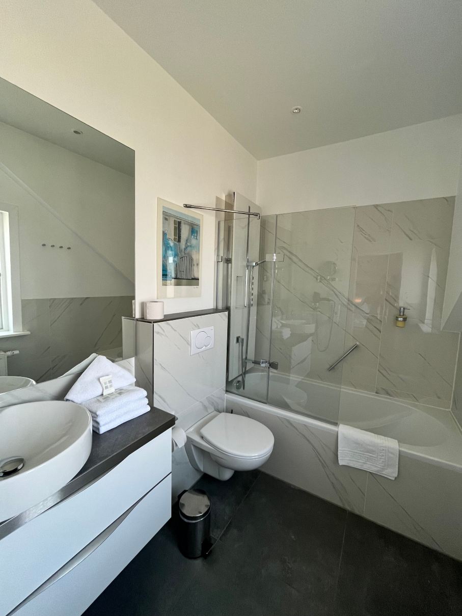 Strandhotel Sylt-浴室