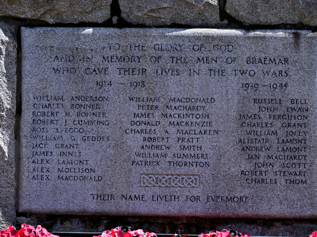 War Memorial-Braemar必去景点