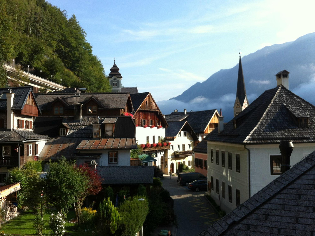 哈尔施塔特酒店住宿-Gasthof Weisses Lamm