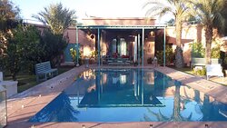 Riad Les Deux Citronniers Chambres D'Hotes, Garden & Spa-泳池