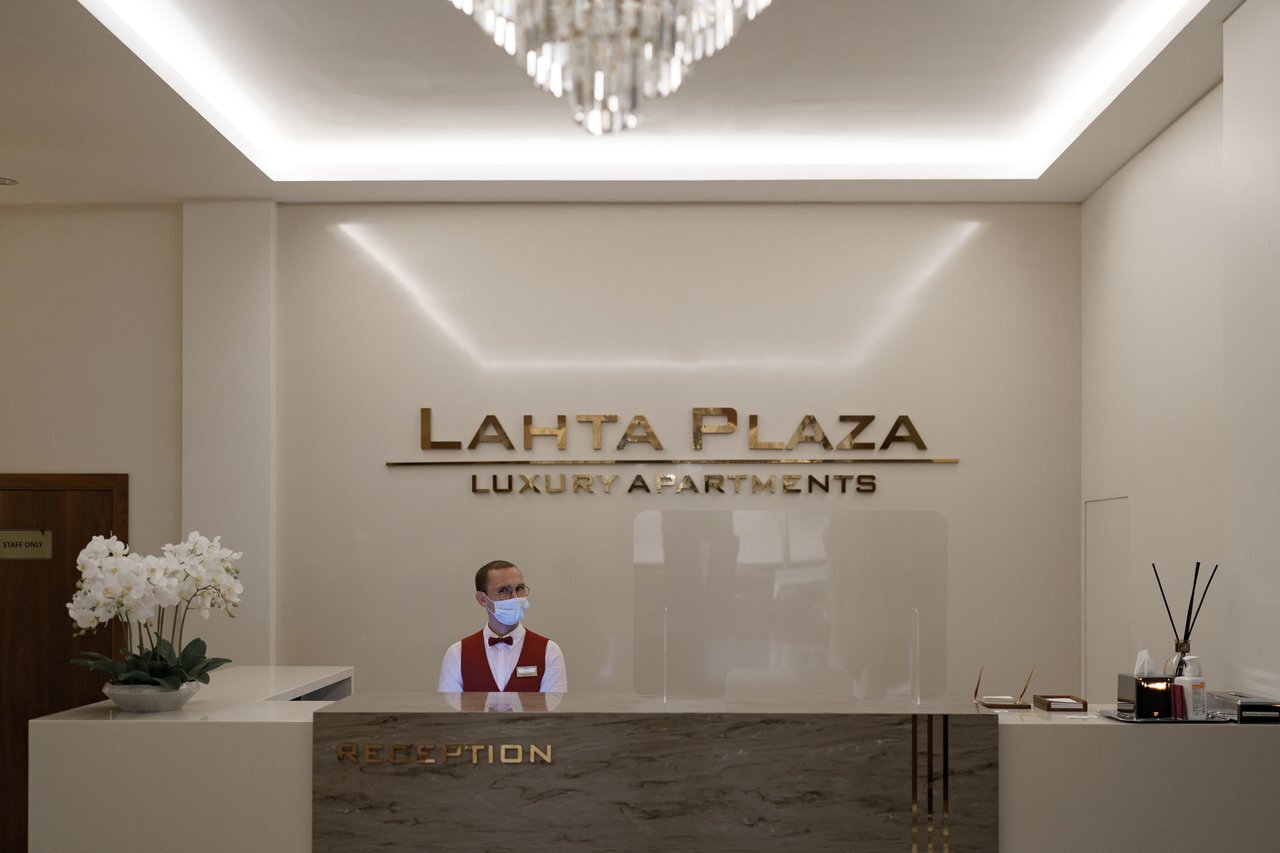 Lahta Plaza Hotel-浴室