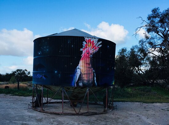 Woomelang Mobile Silo Art-Woomelang必去景点