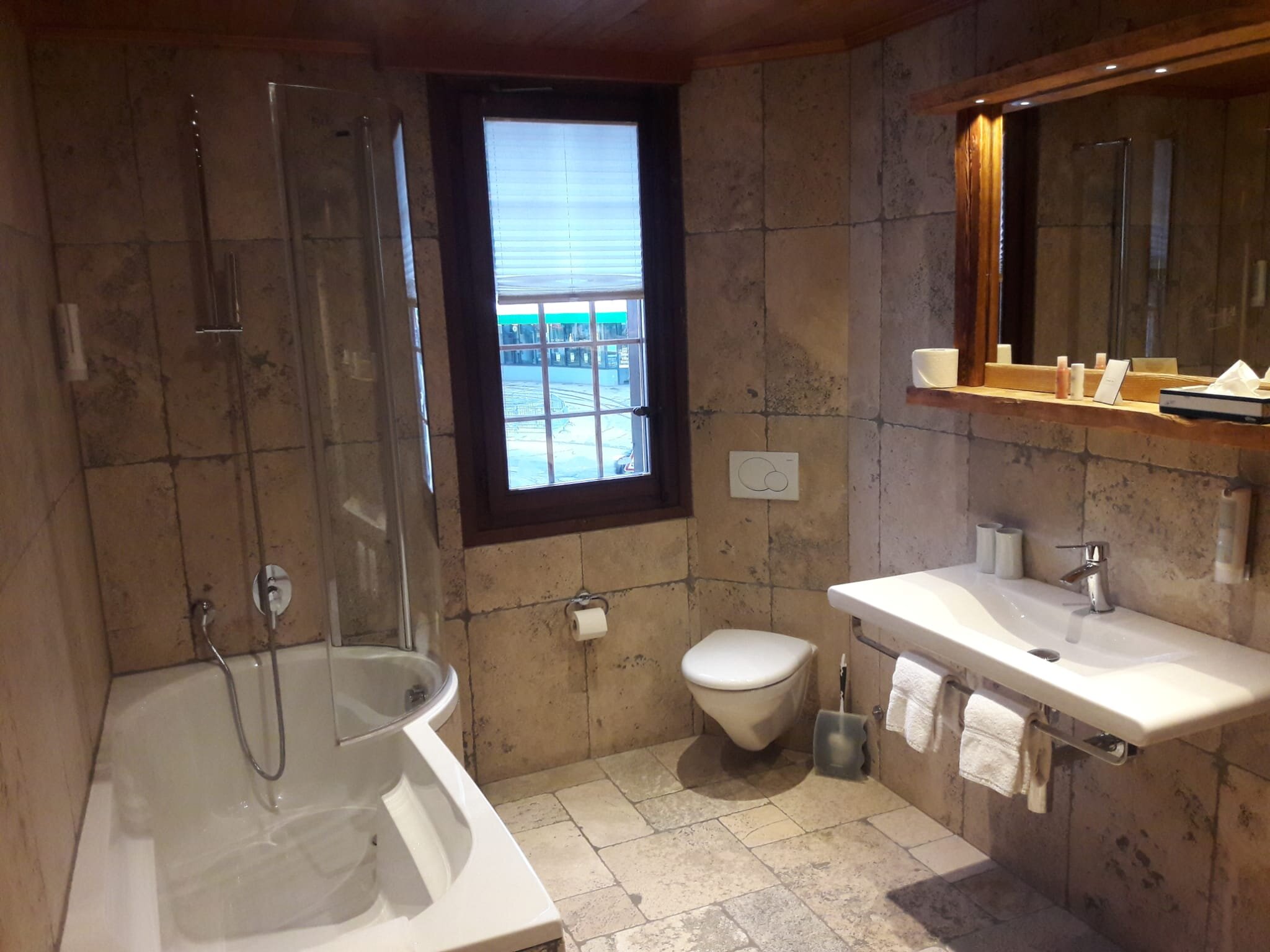 Alpe Fleurie Hotel & Residence-浴室