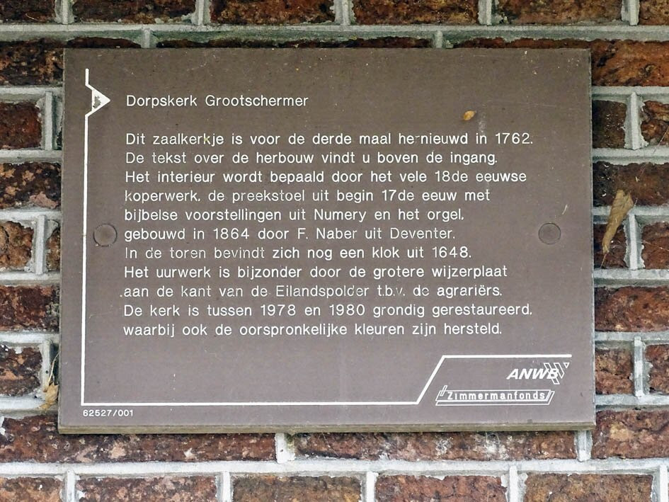 Dorpskerk Grootschermer景点图片