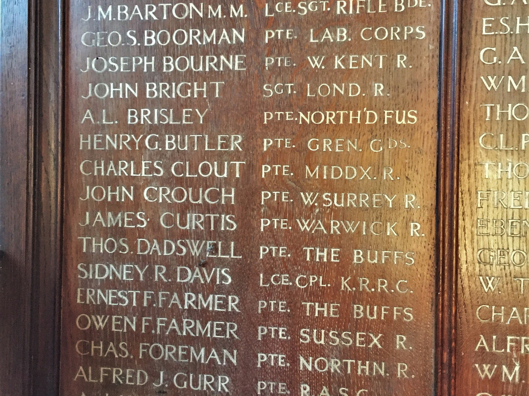 Staplehurst War Memorial景点图片