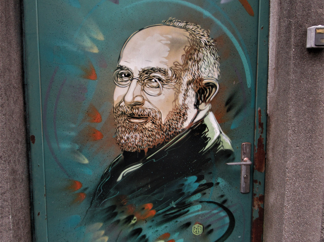 Fresque "Eric Satie"景点图片