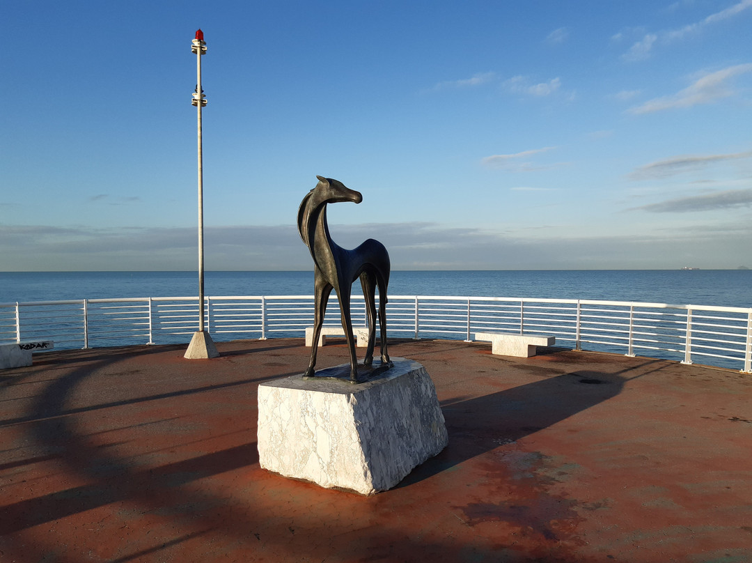 Statua del “Cavallino” dello scultore Riccardo Rossi-Marina di Massa必去景点