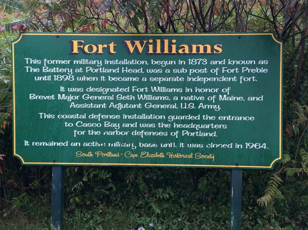 Fort Williams Park-开普伊丽莎白必去景点