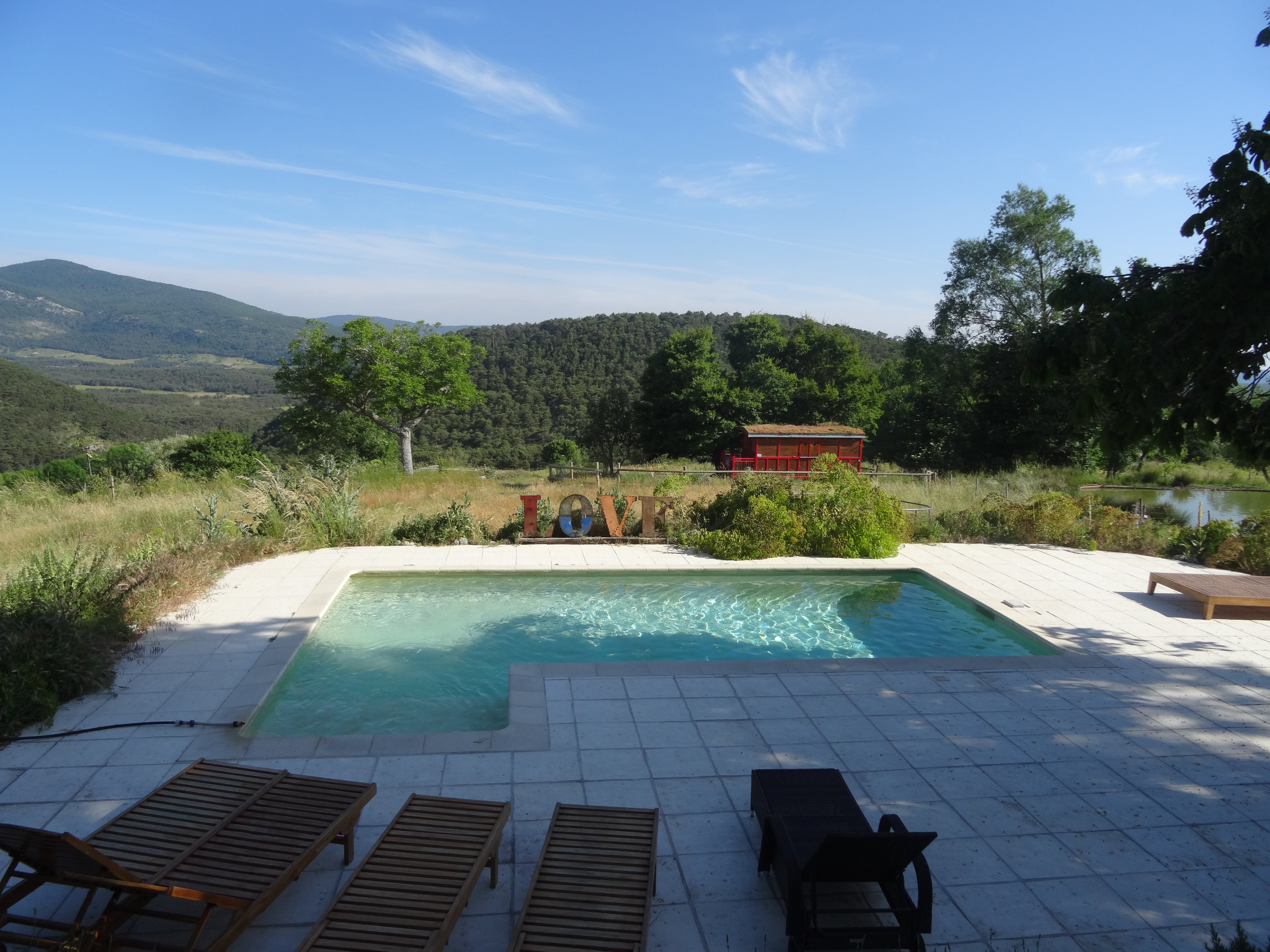 Ferme Saint Pierre-泳池