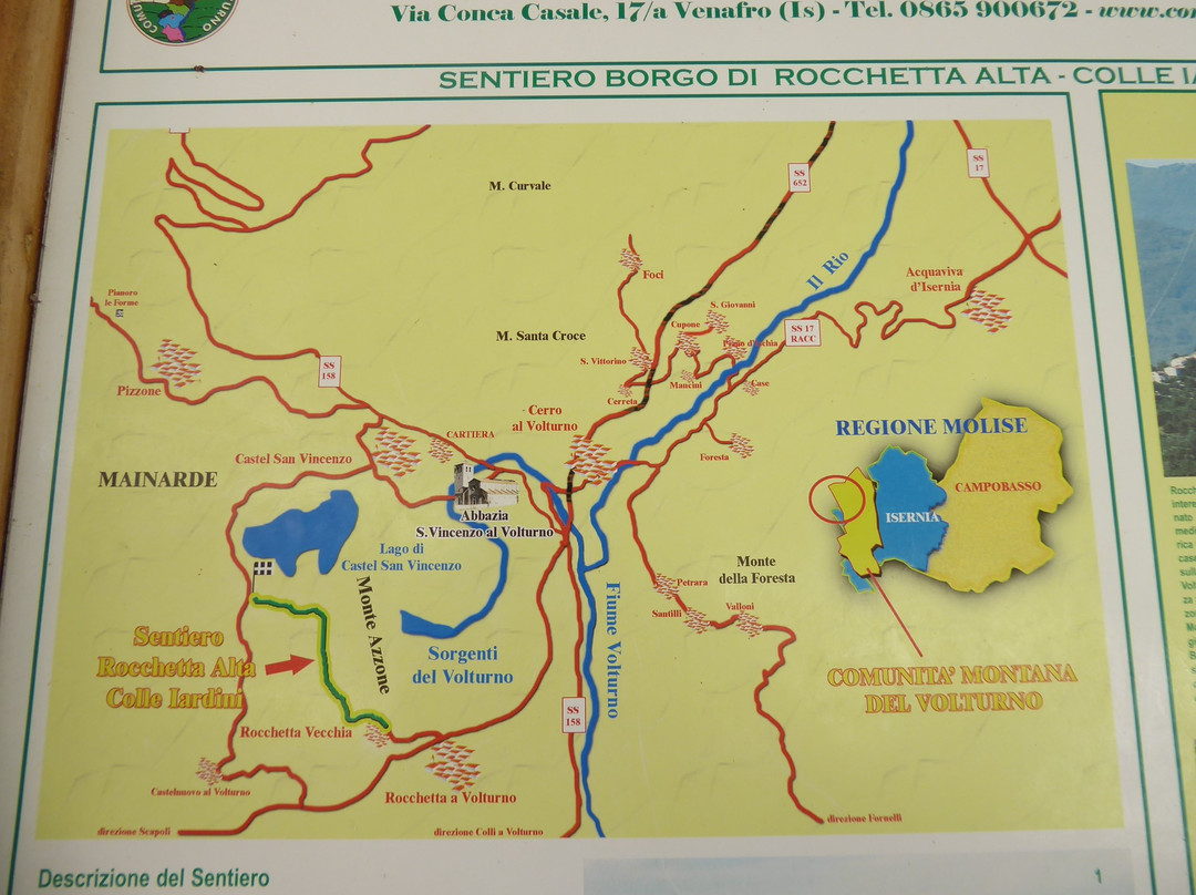 Borgo di Rocchetta Alta-Rocchetta Al Volturno必去景点