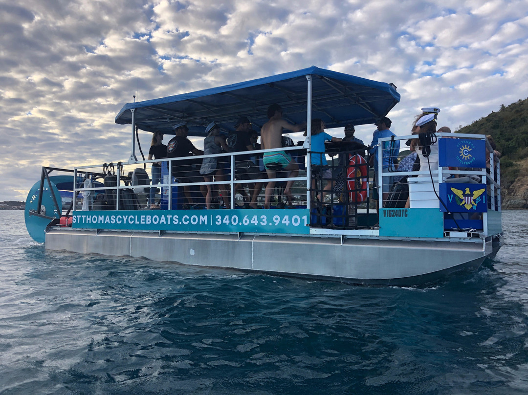 St Thomas Cycleboats-夏洛特阿马利亚必去景点
