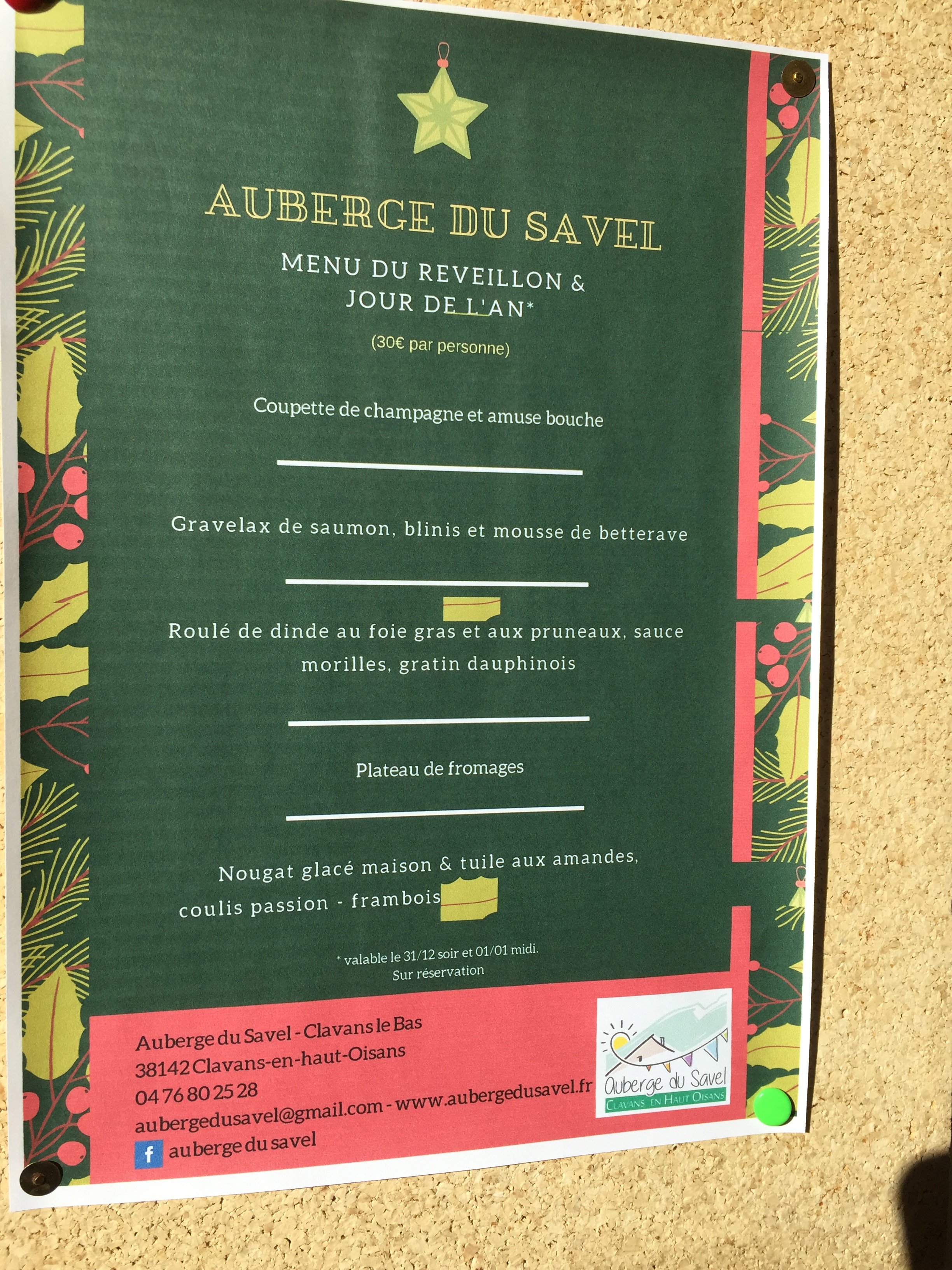 Auberge du Savel-官方