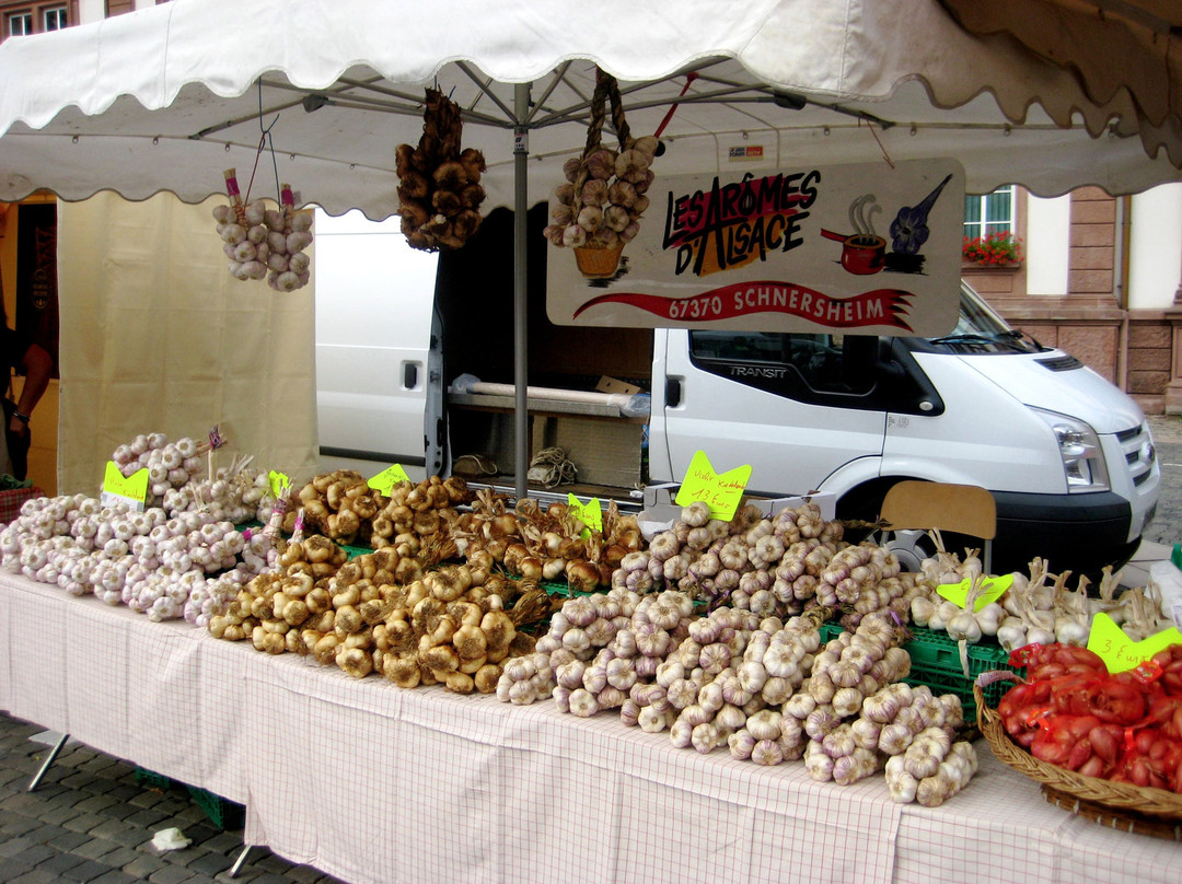 Petersberg旅游景点-Deutsch-französischer Wochenmarkt