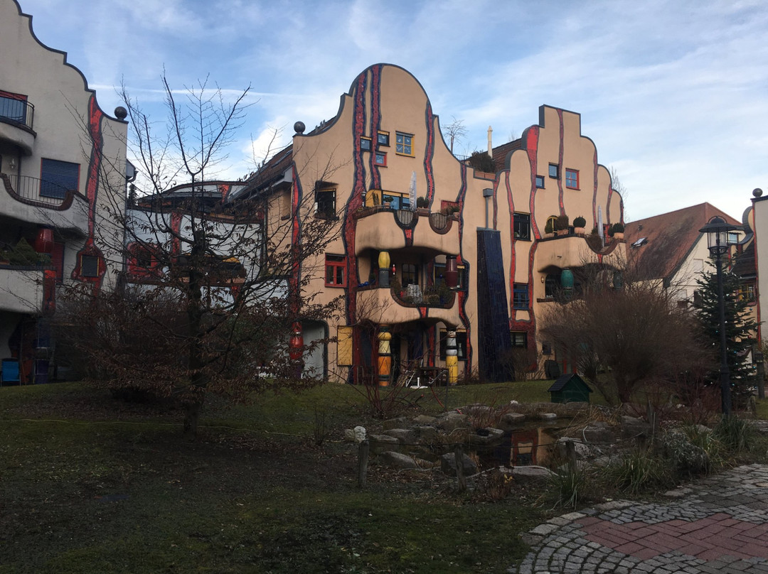 Das Hundertwasserhaus in Plochingen景点图片