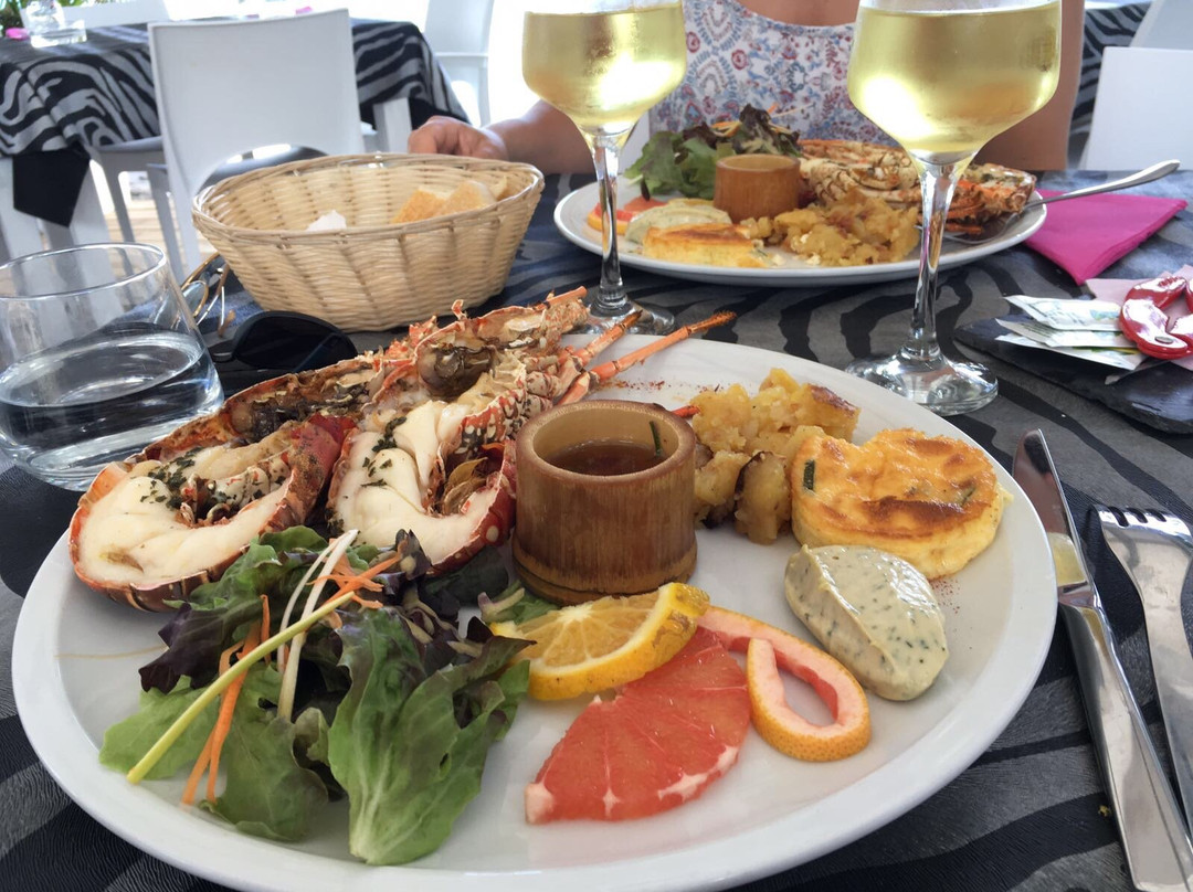 Le Diamant餐馆和美食-La Voile Blanche