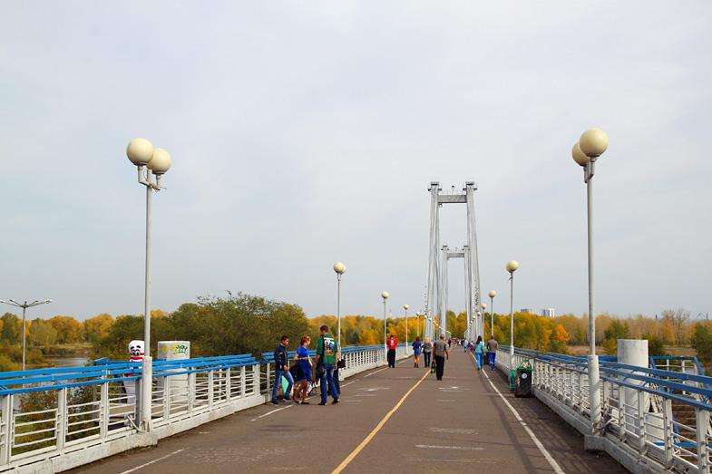 Vynogradovskiy Bridge-克拉斯诺亚尔斯克必去景点